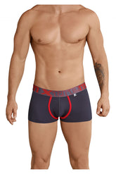 Xtremen 91028 Piping Boxershorts Farbe Grau